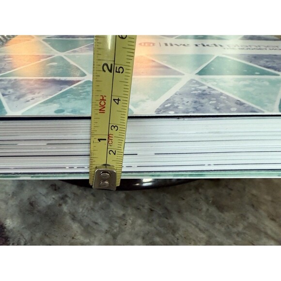 The Budget Mom Live Rich Planner Personal & Finance Undated Sz: 8 3/4” X 9 1/2” - Picture 14 of 14